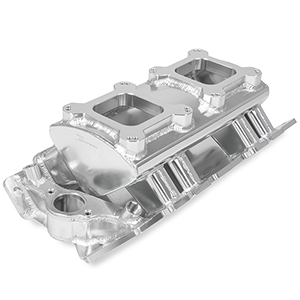 Sniper 835061 Sheet Metal Fabricated Intake Manifold - Big Block Chevy, Silver