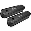 Sniper 890012B Fabricated Aluminum Valve Covers - Small Block Ford, Black