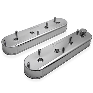 Sniper 890014 Fabricated Aluminum Valve Covers - Gm Ls Engines, Silver