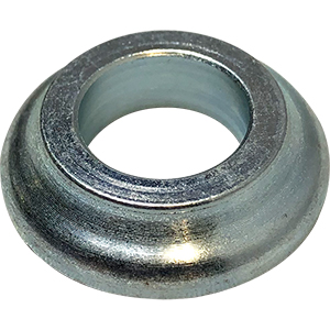 Tapered Steel Spacer, 1/2" Bore, 1/4" Height, 1" O.D.