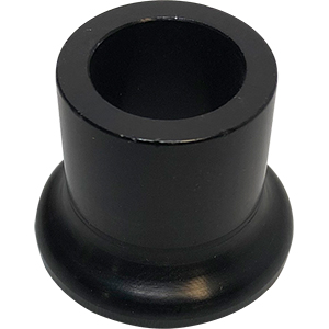 Black Spacer Aluminum, 1/2" Bore, 3/4" Height, 1" O.D.