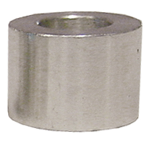 Flat Aluminum Spacer, 1/2" Thick, 3/8" Hole, 11/16" O.D.