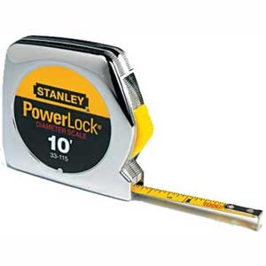 Stanley 10' Stagger Tape, 1/4" Wide