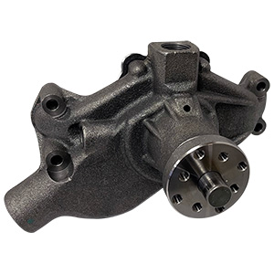 EMP Stewart Components Stage 1 Small Block Chevy Short Water Pump, 5.795" Length, 3/4" Shaft, CW Rotation