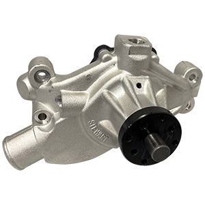 EMP Stewart Components Stage 4 Small Block Chevy Short Water Pump, 5.625" Length, 3/4" Shaft