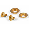 Stilo Screw Kit For ST5 Helmet Visors, Gold