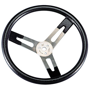 Sweet Mfg. 13 Inch Flat Aluminum Steering Wheel