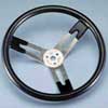 Sweet Mfg. 17 Inch Dished Aluminum Steering Wheel