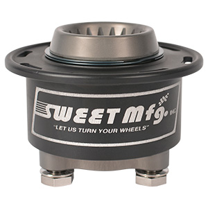 Sweet Mfg. Lightweight Adj Col Q/R W/O Coupler-Aluminum