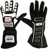 Simpson Competitor Driving Gloves, Black, Size X-Large