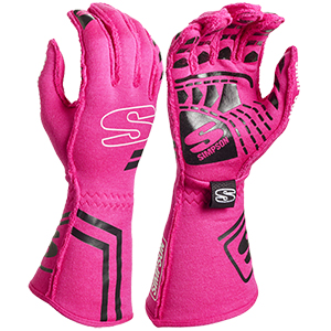 Simpson Endurance Racing Glove, Pink, Size Medium