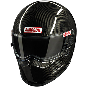 Simpson Bandit Racing Helmet, SA2020, Medium, Carbon Fiber