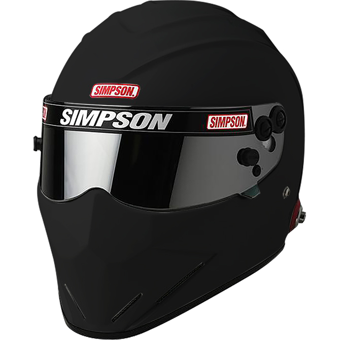 Simpson Diamondback Helmet, SA2020, Size 7 5/8, Matte Black