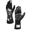 OMP Racing Sport Gloves, Black/White Size L