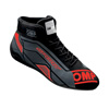 OMP Racing Sport Shoe, Black/Red Size 37