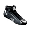 OMP Racing Sport Shoe, Black/White Size 37