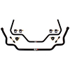 QA1 Sway Bar Set, Front 1-1/4" & Rear 1". 64-72 Gm A-Body