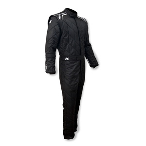 Impact Racing Suit - TF20, 1pc.  SFI/20, LG, Black