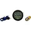 GAUGE TRANS TEMP BLACK 2 5/8 in