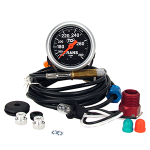GAUGE TRANS TEMP BLACK 2 1/16