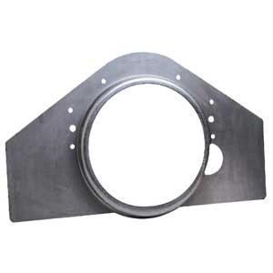 Midmount Plate W/Flex Shield