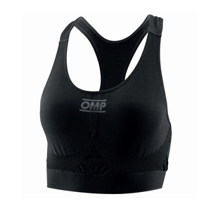 OMP Racing Tecnica Evo Bra, Black Size M