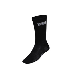 OMP Racing Tecnica Socks, Black Size M