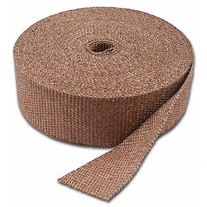 ThermoTec Exhaust Insulating Wrap Copper 50 Foot x 1"