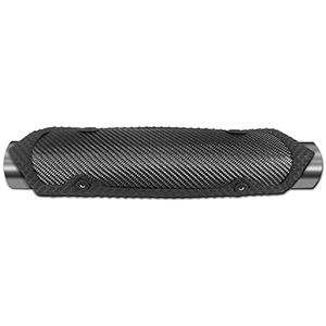 Thermo-Tec RICOCHET PIPE SHIELD - 3.75" x 11.75"  W/ CLAMPS