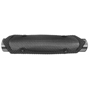 Thermo-Tec RICOCHET PIPE SHIELD - 3.75" x 5.75"  W/ CLAMPS