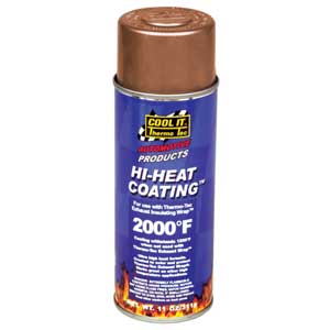 ThermoTec Hi-Heat Spray Coating 12oz., Copper