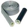 ThermoTec Heat Sleeve 1" x 3 Foot, Braided Fiberglass, Silver