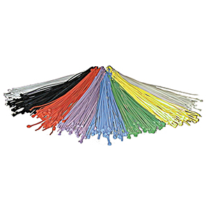 Yellow Cable Tie 3/16x14" QTY.50