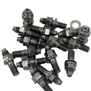 Gorsuch Performance Solutions Stud Kit, 5pc Drive Flange Stud with Nut and Washer 10pcs