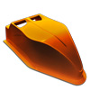 BRP Hood by Trick, Fits Walker Air Cleaner, ORANGE