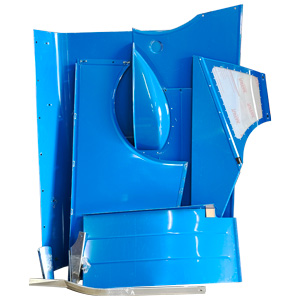 Trick Race Parts Complete Bicknell Outer Body Kit BLUE