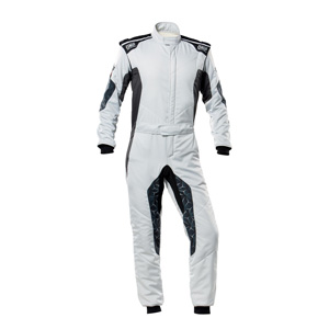 OMP Racing Tecnica Hybrid Suit, Grey/Black Size 54