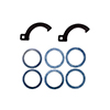 QA1 Kit, Thrust Bearing/Ratchet Spanner Set. 2-Shocks, Spanner Wrenches & Bearing Kit