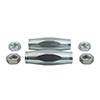 QA1 Tie Rod Sleeve Kit  5/8-18 X 3.4" Sleeve. 5/8-18 Threads 4.15" Long W/ Jam Nuts
