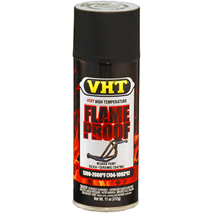 Flat Black Vht Flameproof Coating - Very High Temp 11 Oz. Aerosol