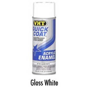 Gloss White Vht Quick Coat Acrylic Enamel 11 Oz. Aerosol