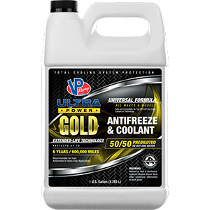 VP 50-50 Engine Antifreeze/Coolant (HOAT) Ð VP ULTRA POWER GOLD, 1 Gallon