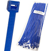 Tie Wrap, 14" Long x .180 Wide, 50 lb. Tensile Strength, Blue, 100 Pack