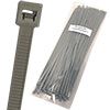 Tie Wrap, 14" Long x .180 Wide, 50 lb. Tensile Strength, Grey, 100 Pack