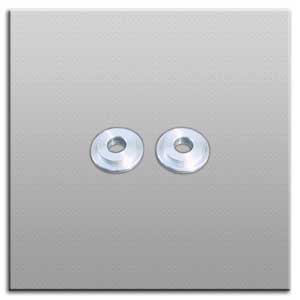 WEHRS ALUMINUM CARB BUSHINGS (PAIR)