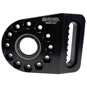 WEHRS ALUMINUM LEFT SIDE ANGLED PINION MOUNT