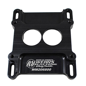 WEHRS 2BRL INTO 4BRL CARB SLIDER FLARED .800"