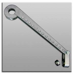 WEHRS STEERING MOUNT 16'' LONG 1 3/4" BAR