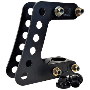 WEHRS CLAMP ON PULL BAR BRACKET FOR 1½" ROUND