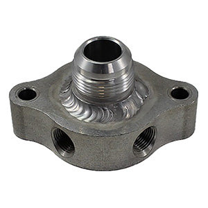 WEHRS RISER WITH 3/8" PORTS AND -16AN BUNG